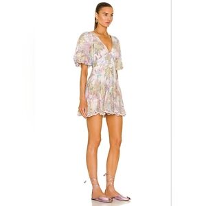 HEMANT & NANDITA Floral Mini Dress – Size M